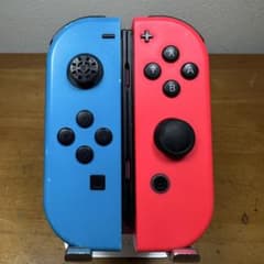 Nintendo Switch】【ジャンク品】ネオンレッド＆ネオンブルー - メルカリ