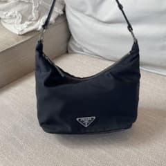 い*ー様 プラダ ハンドバッグ アクセサリーポーチ バニティ ブラック
