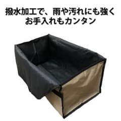 薪バッグ ブラウン　キャンプ アウトドアのサムネイル