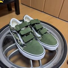 VANS ベルクロ スニーカー カモフラ メンズのサムネイル