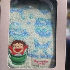 崖の上のポニョ ミニタオル ハンカチ 刺繍のサムネイル