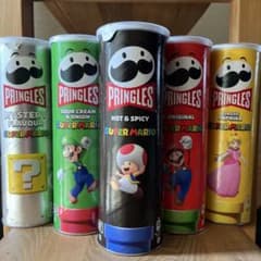 【限定1セット】プリングルス　スーパーマリオ 限定1セット】プリングルス スーパーマリオ - メルカリ