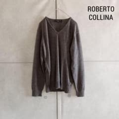 ROBERTO COLLINA Vネックニット イタリア製 X1841 - メルカリ