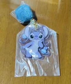 一番くじ　スティッチ　H賞　エンジェル　アクリルチャームのサムネイル