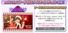 乃木坂46 池田瑛紗 直筆サイン入り フード付きクリスマスタオル 乃木
