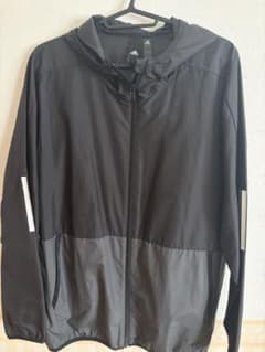 adidas ウィンドブレーカー ブラック L
