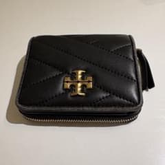 TORY BURCH 二つ折り財布 ブラック - メルカリ