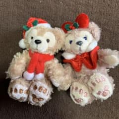 ダッフィー☆シェリーメイ クリスマスぬいぐるみストラップのサムネイル