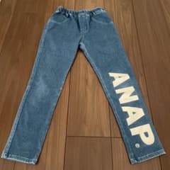 ANAP kids スキニー　デニム　パンツ　130センチのサムネイル