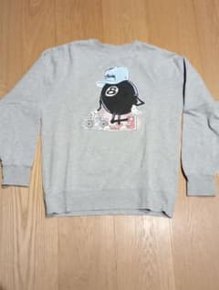 STUSSY レア8ボール スウェット Mのサムネイル