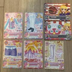 アイカツカード　星宮いちご　7枚セットのサムネイル