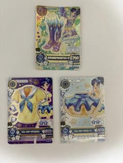 アイカツ カード 3枚セット クリスタルアクエリアスブーツのサムネイル