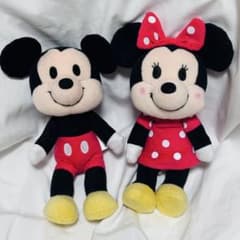 ディズニーストア　nuiMOs ぬいもーず　ぬいぐるみ　ミッキー　ミニーのサムネイル