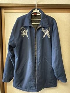 見直し✨綿ジャケット　仙台ROAD RUNNER CYCLERODS  ハーレーのサムネイル