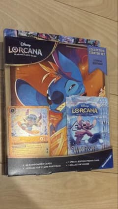 【新品未開封】ロルカナコレクションスタートセット スティッチエディション英語版 新品未開封】ロルカナコレクションスタートセット スティッチ