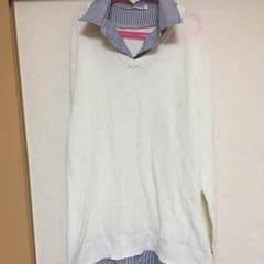 シャツ付き白チュニック♡のサムネイル
