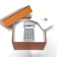 新品・未使用】 HERMES エルメス シュガーポット モザイク プラチナ