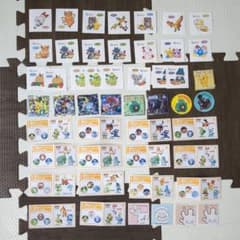 ポケットモンスター　ポケモンパン　ウエハース　サッポロ一番　ステッカー　50枚のサムネイル