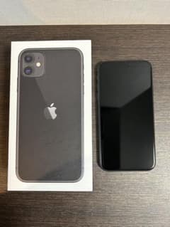 iPhone 11 ブラック 64 GB ★MWLT2J/Aのサムネイル