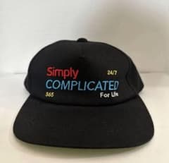 simply complicated キャップのサムネイル