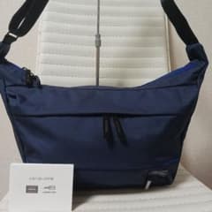 3225【未使用】ポーターガール ムース ショルダーバッグ ネイビー 
