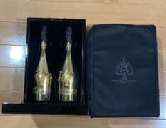 超レア 非売品 アルマンド ゴールド ダミーボトル 木箱 ケース 瓶 