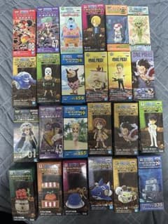 ワンピースのワールドコレクタブルフィギュア まとめのサムネイル