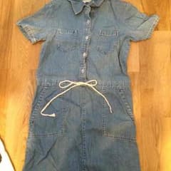 グローバルワーク  デニムワンピースLのサムネイル