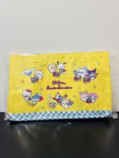 ちいかわ×サンリオキャラクターズ　レジかごバッグ　イエローのサムネイル
