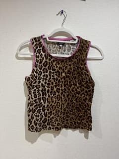 ドルチェ&ガッバーナ D&G ヒョウ柄 タンクトップ XS - メルカリ