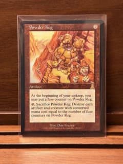 MTG】 【英語版】火薬樽/Powder Keg マジックザギャザリング - メルカリ