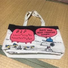 スヌーピーのトートバッグのサムネイル