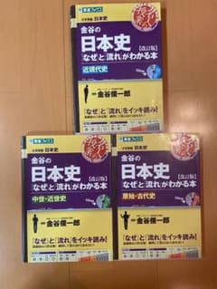 金谷の日本史「なぜ」と「流れ」がわかる本 3冊セット /　東進ブックスのサムネイル