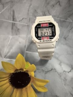 ✨希少✨GSHOCK✕エリックヘイズ✨25周年✨稼働✨ホワイト - メルカリ