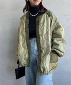 ODDMENT キルティングショートジャケット jeans factory - メルカリ