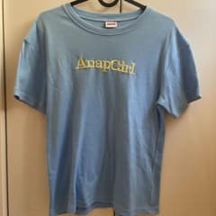 ANAP GiRL 半袖Tシャツ ライトブルー Mサイズのサムネイル
