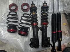 フィット　gk5 gk3 gp5　ラルグス　車高調　車高調整キットのサムネイル