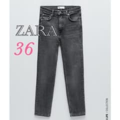 【美品】ZARA ハイライズスキニーデニムパンツのサムネイル