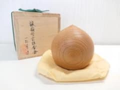 茶道具 宝珠 香合 木製 譲翁好 一松堂造 茶道 香道 共箱 茶道具 宝珠 香合 木製 譲翁好 一松堂造 茶道 香道 共箱 - メルカリ