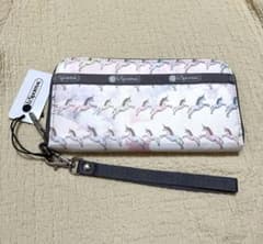 レスポートサック ユニコーン柄 ラウンドファスナー 長財布 - メルカリ
