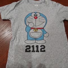 ユニクロ ドラえもん Tシャツ 110 グレーのサムネイル
