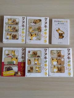 タヌキとキツネ　6冊セット　アタモトのサムネイル
