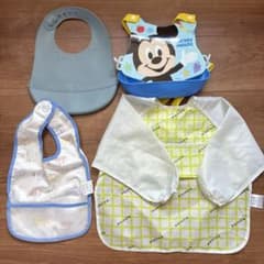 お食事エプロン 4点セットのサムネイル