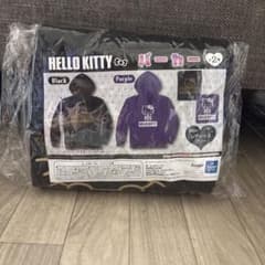HELLO KITTY パーカー ブラック レディース フリーサイズのサムネイル
