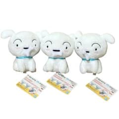 限定値下げ　ぬいぐるみ　まとめ売り　クレヨンしんちゃん シロのぶるぶる　3点