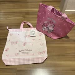 マイメロディ 巾着袋＆ミニトートバッグ 2点セットのサムネイル
