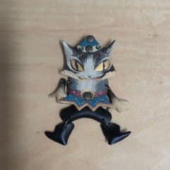 わちふぃーるど　ダヤン　レザーブローチのサムネイル