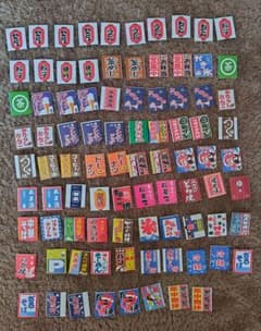 かんばんシールチョコ　おまけシール　89枚のサムネイル