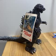バンダイ ゴジラシリーズ　1992 メカゴジラ ソフビフィギュア タグ付）1992 硬質ソフビ バンダイ 日本製 ゴジラvsメカゴジラ - メルカリ