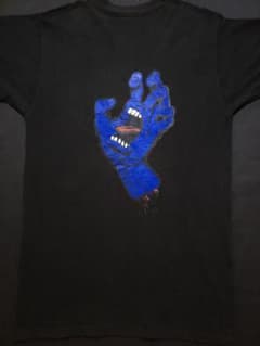 90's  SANTACRUZ スクリーミングハンド Tシャツのサムネイル